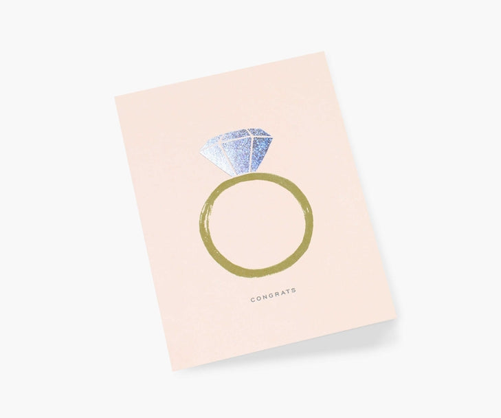 Rifle Paper Co. "Congrats Engagement" Card