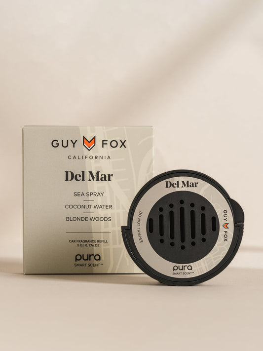 Pura Car Diffuser Refill "Guy Fox"-Del Mar