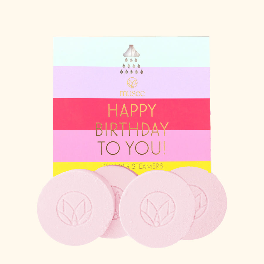 Musee Bath "Happy Birthday to You" Shower Steamers