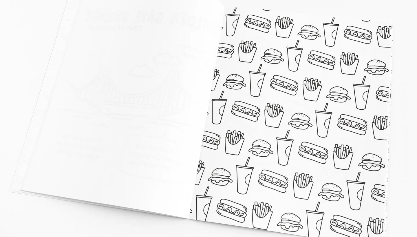 Pippi Post "USA" Coloring Book