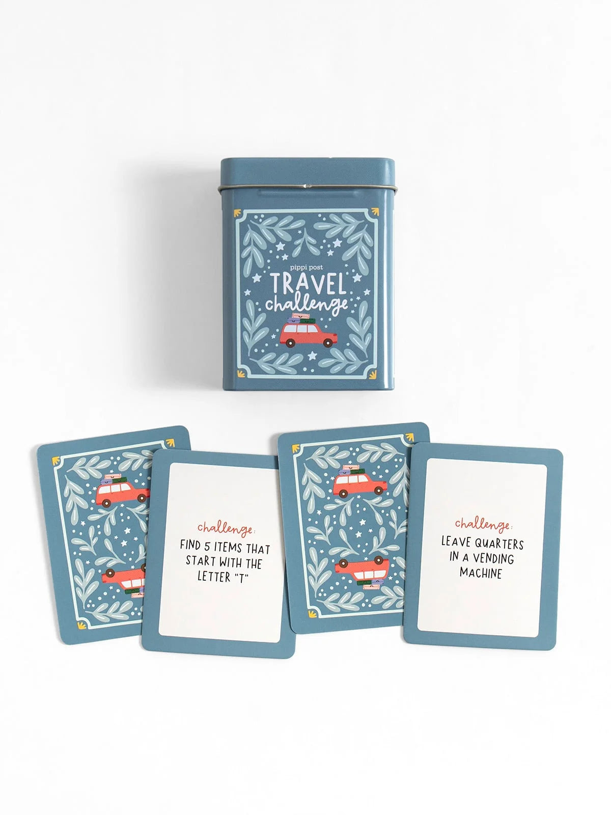 Pippi Post "Travel Challenge" Tin of Cards