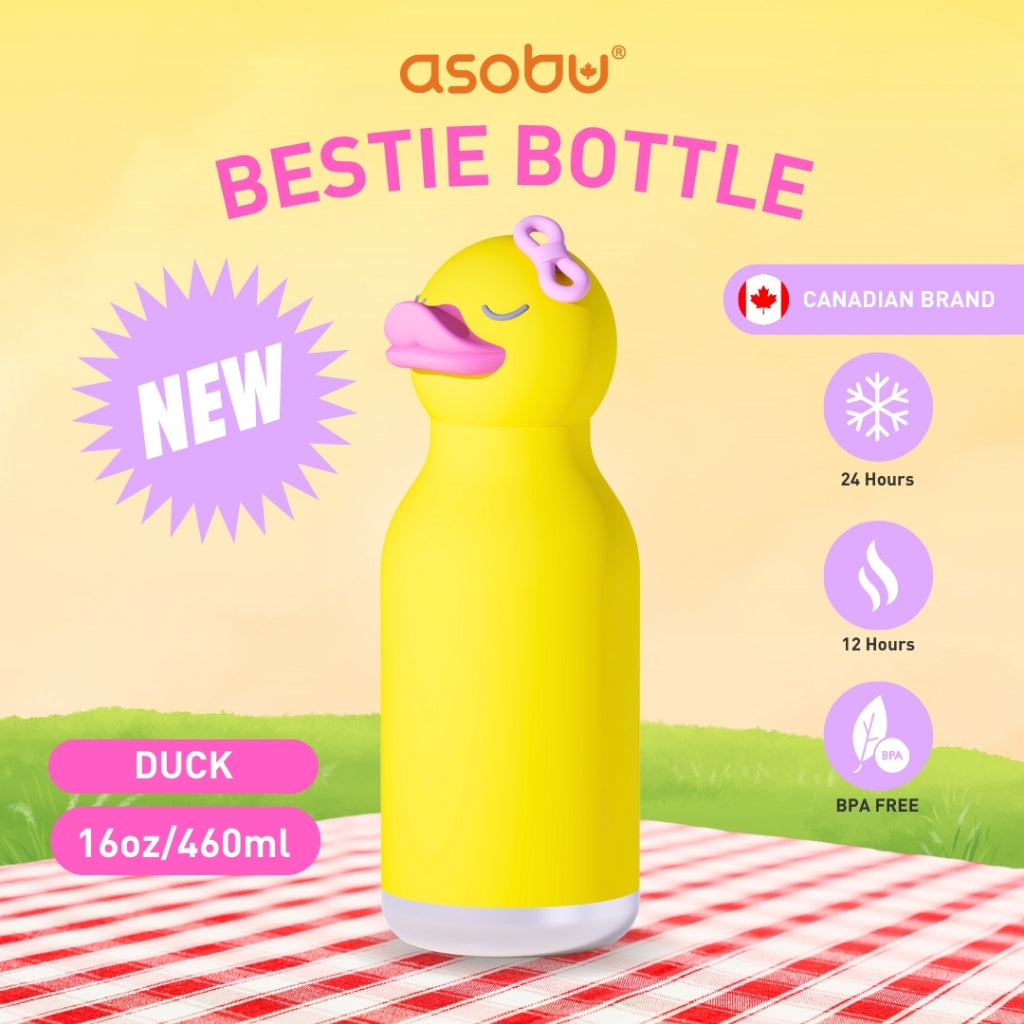 ASOBU Bestie Water Bottle - Duck