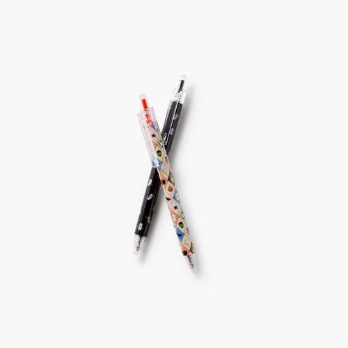 Rifle Paper Co. "Halloween Argyle" Gel Pen (Set of 2)