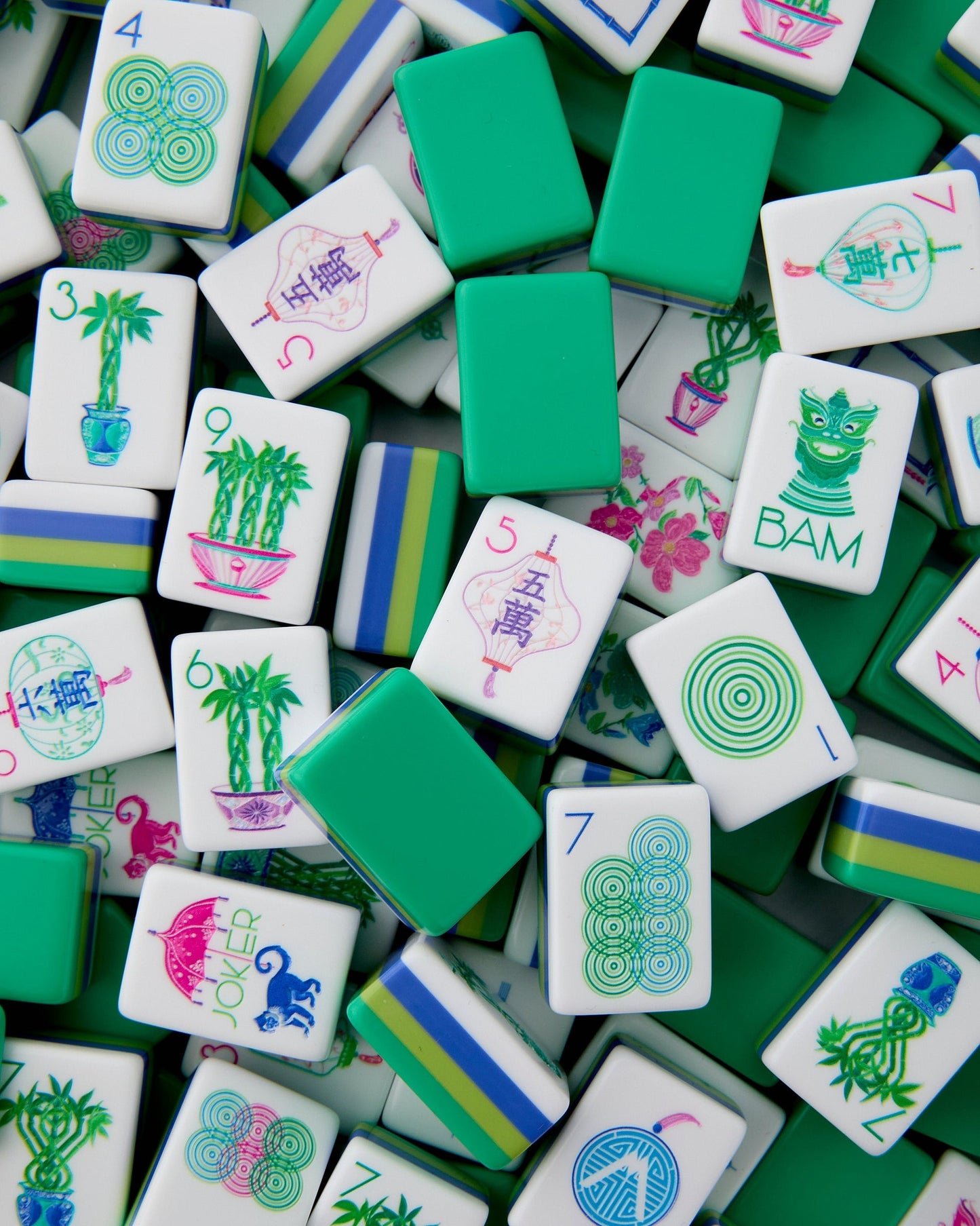 Oh My Mahjong Tiles-Jasmine