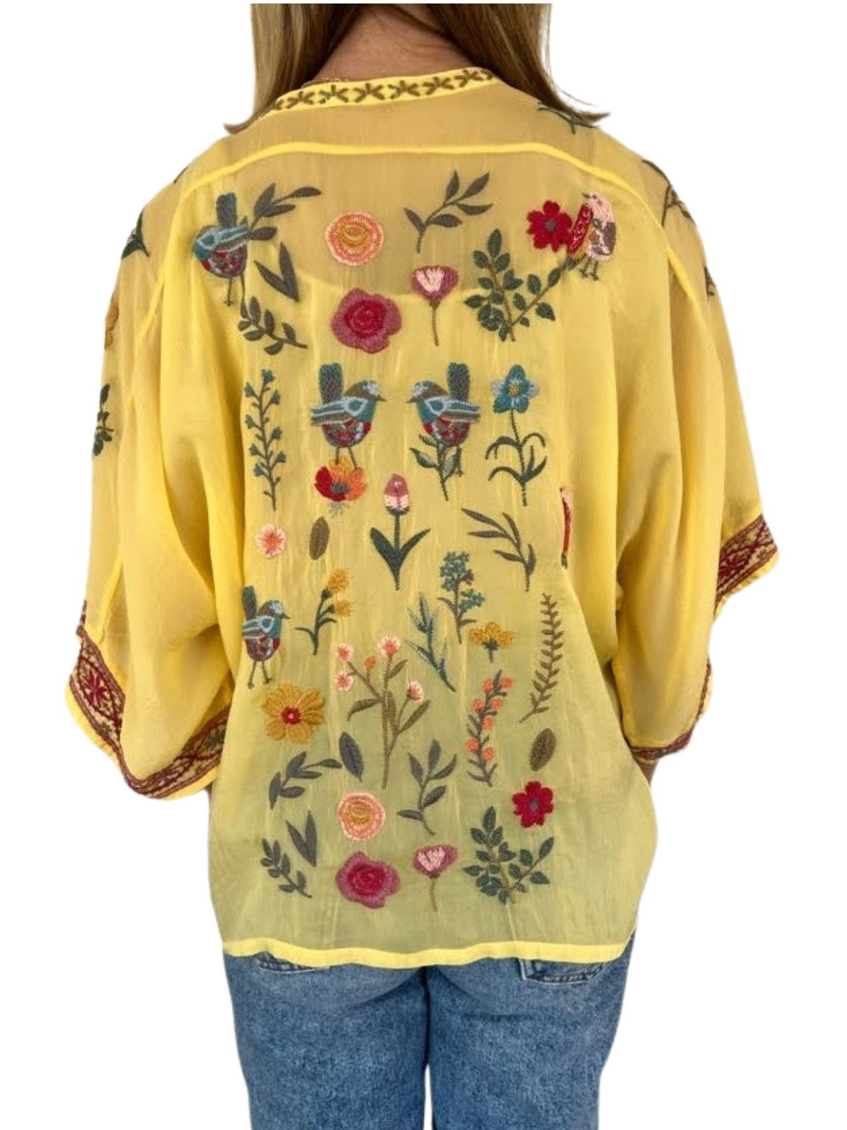 Johnny Was Roylane Blouse-Citron
