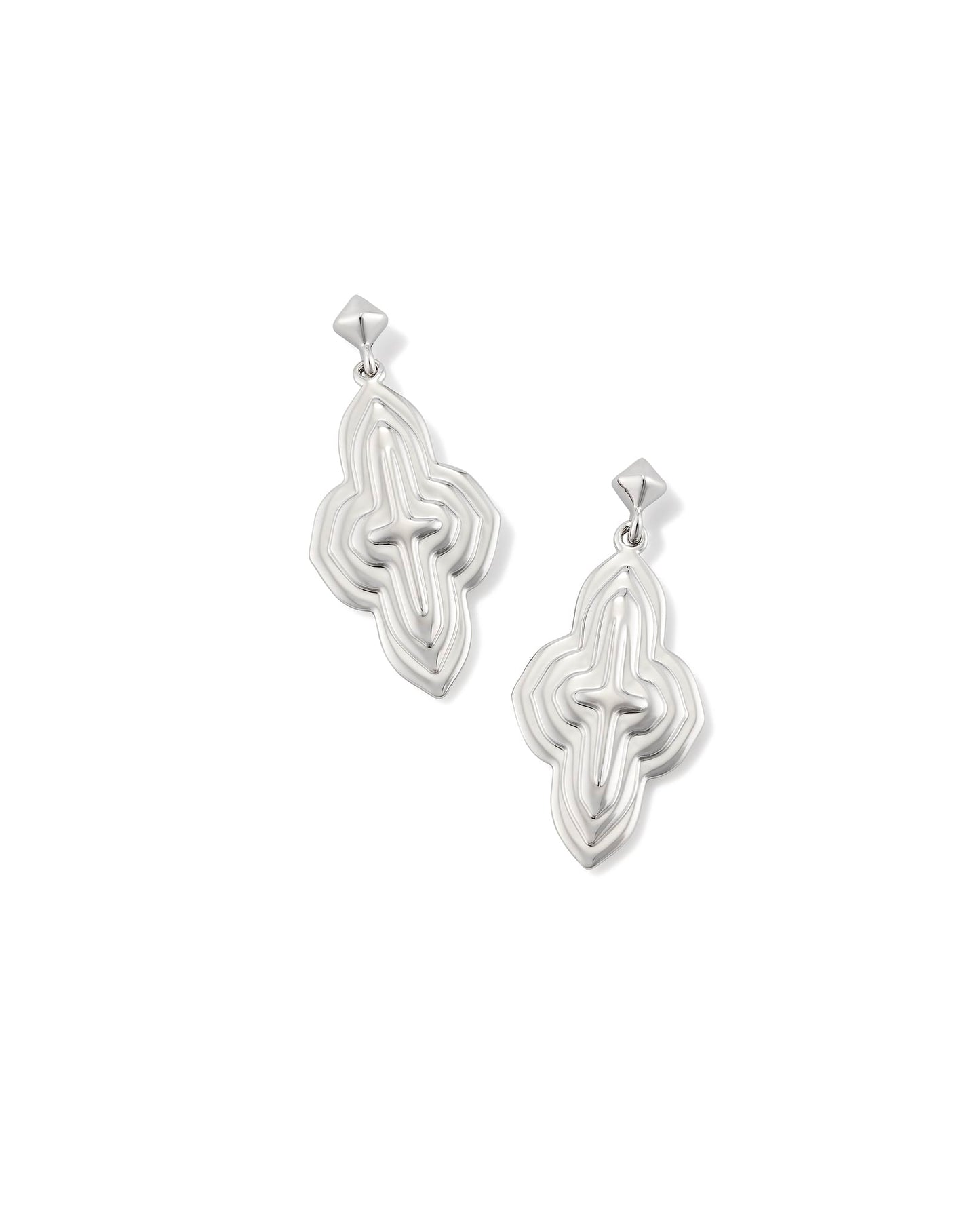 Kendra Scott Abbie Metal Drop Earring-Gold or Silver