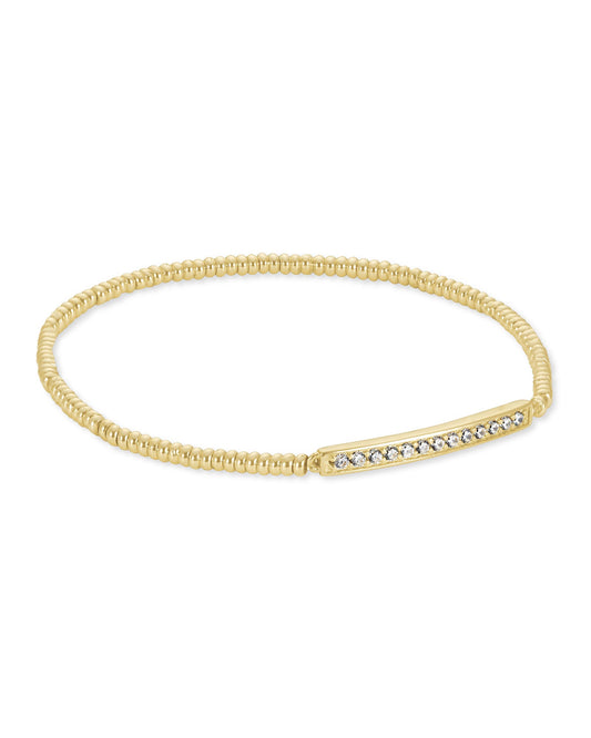 Kendra Scott Addison Stretch Bracelet-Gold