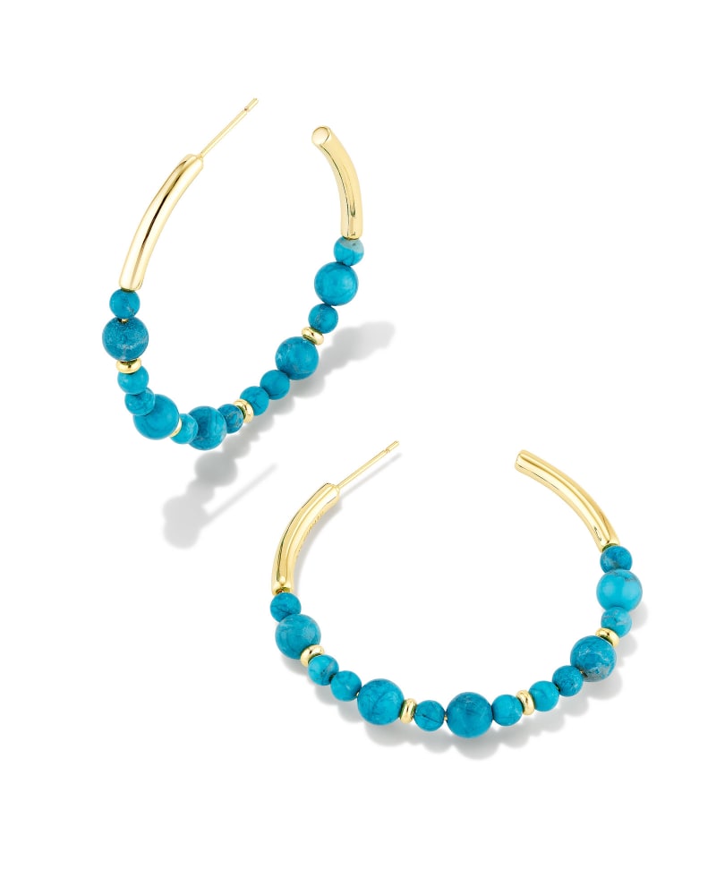 Kendra Scott Jovie Beaded Hoop Earring- 2 Colors