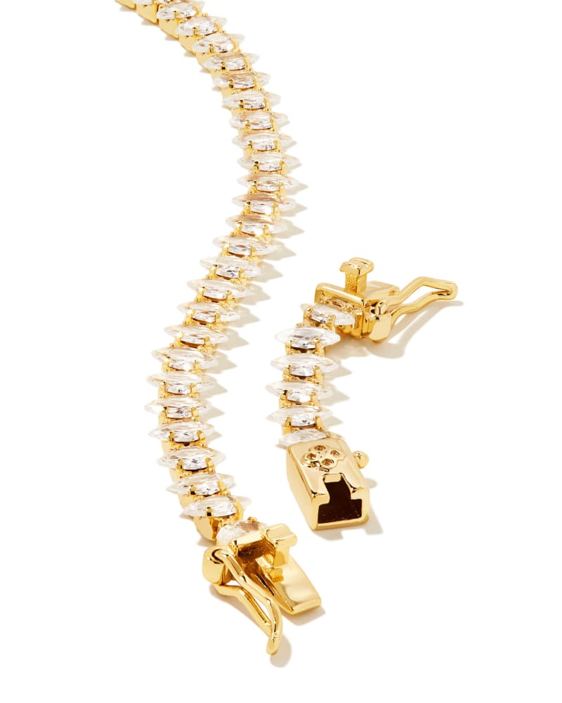 Kendra Scott Larson Tennis Bracelet- Gold or Silver