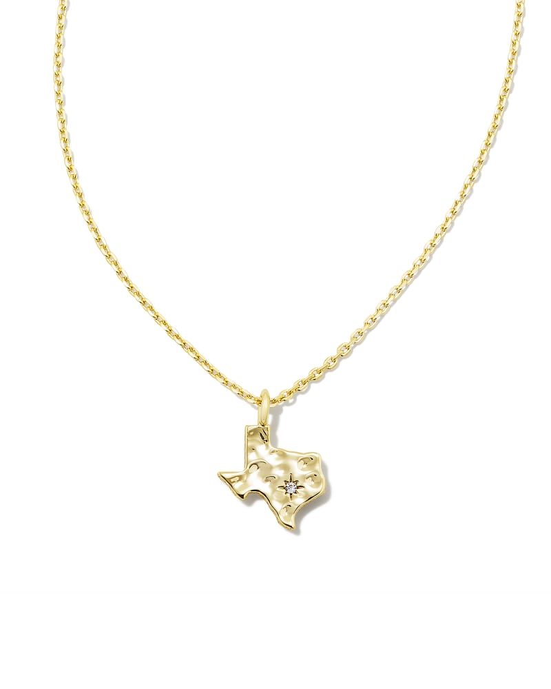 Kendra Scott Texas Short Pendant- Gold or Silver