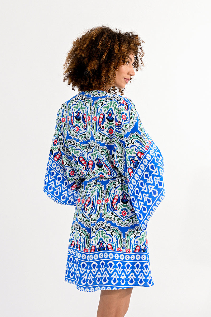 Molly Bracken "Athena" Dress-Blue