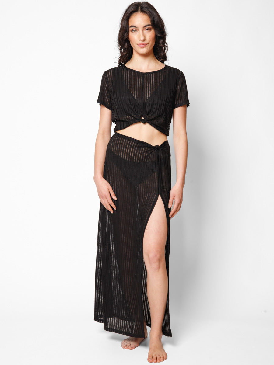 Koy Resort “Tofino” Skirt-Black