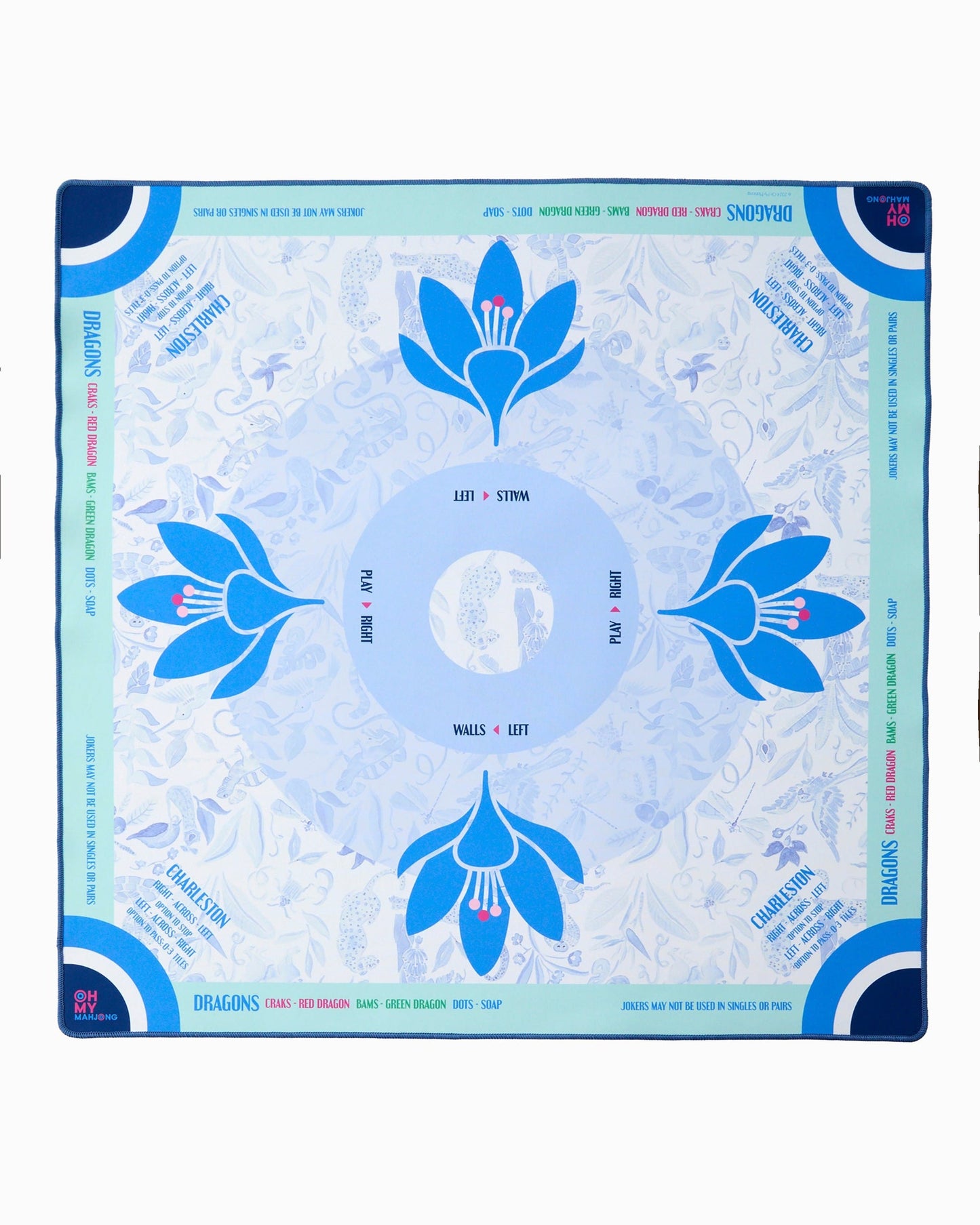 Oh My Mahjong Mahjong Mat-Lola x Catherine Cartie