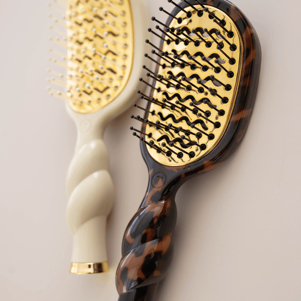 Teleties Mini Vented Hair Brush - Tortoise