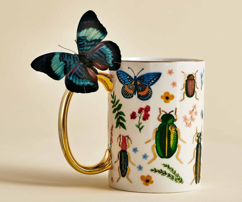 Rifle Paper Co. "Curio" Porcelain Mug