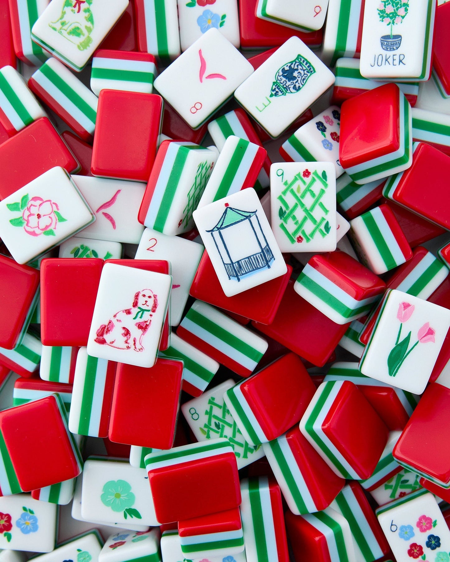 Oh My Mahjong Tiles-Nantucket x Taylor Paladino