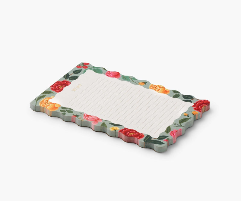 Rifle Paper Co. "Roses" Large Memo Notepad