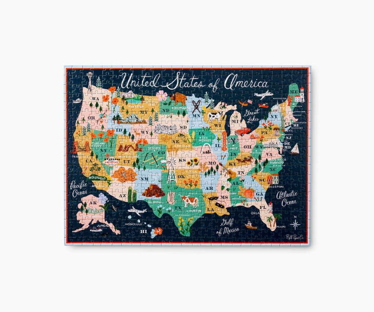 Rifle Paper Co. "American Road Trip" Puzzle