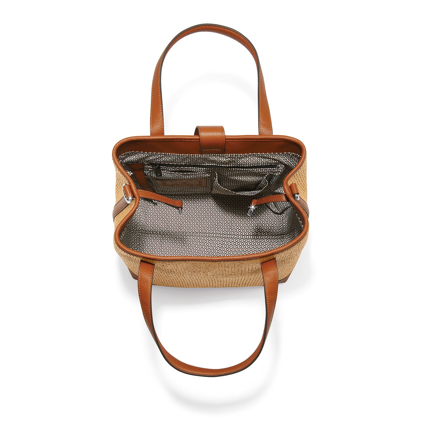 Brighton Athena Straw Large Tote-Luggage