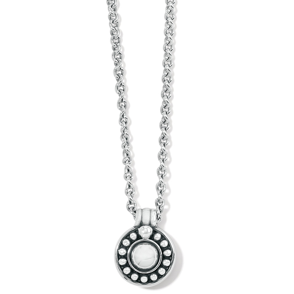 Brighton Pretty Tough Stud Necklace-Silver