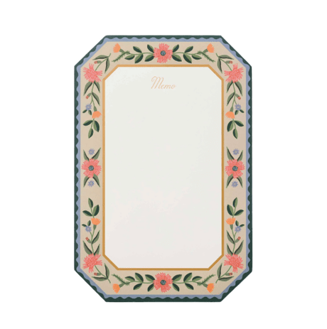 Rifle Paper Co. "Aster" Large Memo Notepad