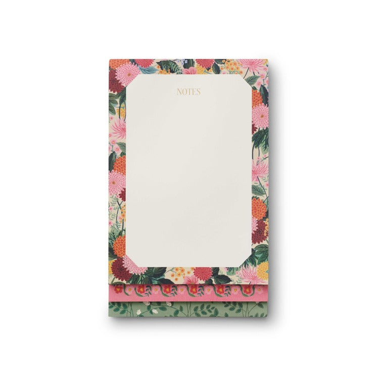 Rifle Paper Co. "Dahlia" Tiered Notepad