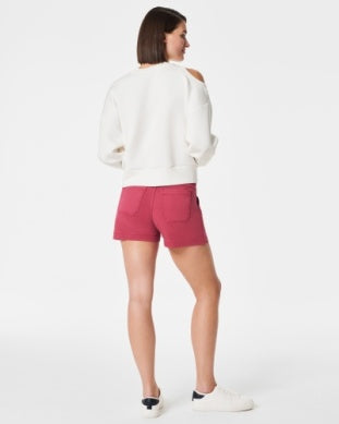 Spanx AirEssentials Cold Shoulder Top-Powder