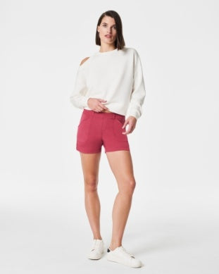 Spanx AirEssentials Cold Shoulder Top-Powder