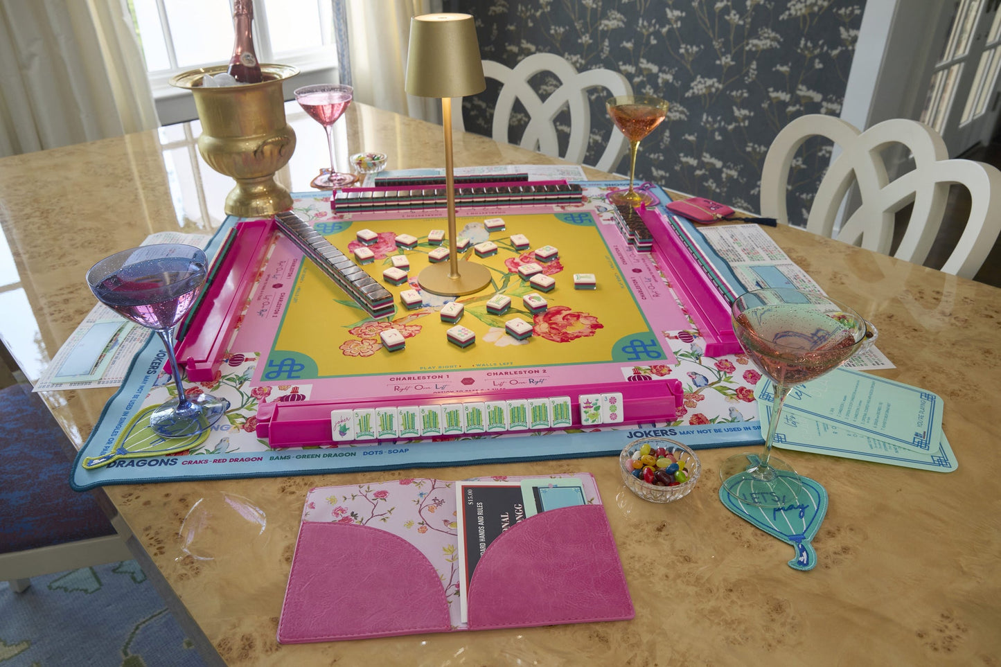 Oh My Mahjong “Spring Fling” Mahjong Mat