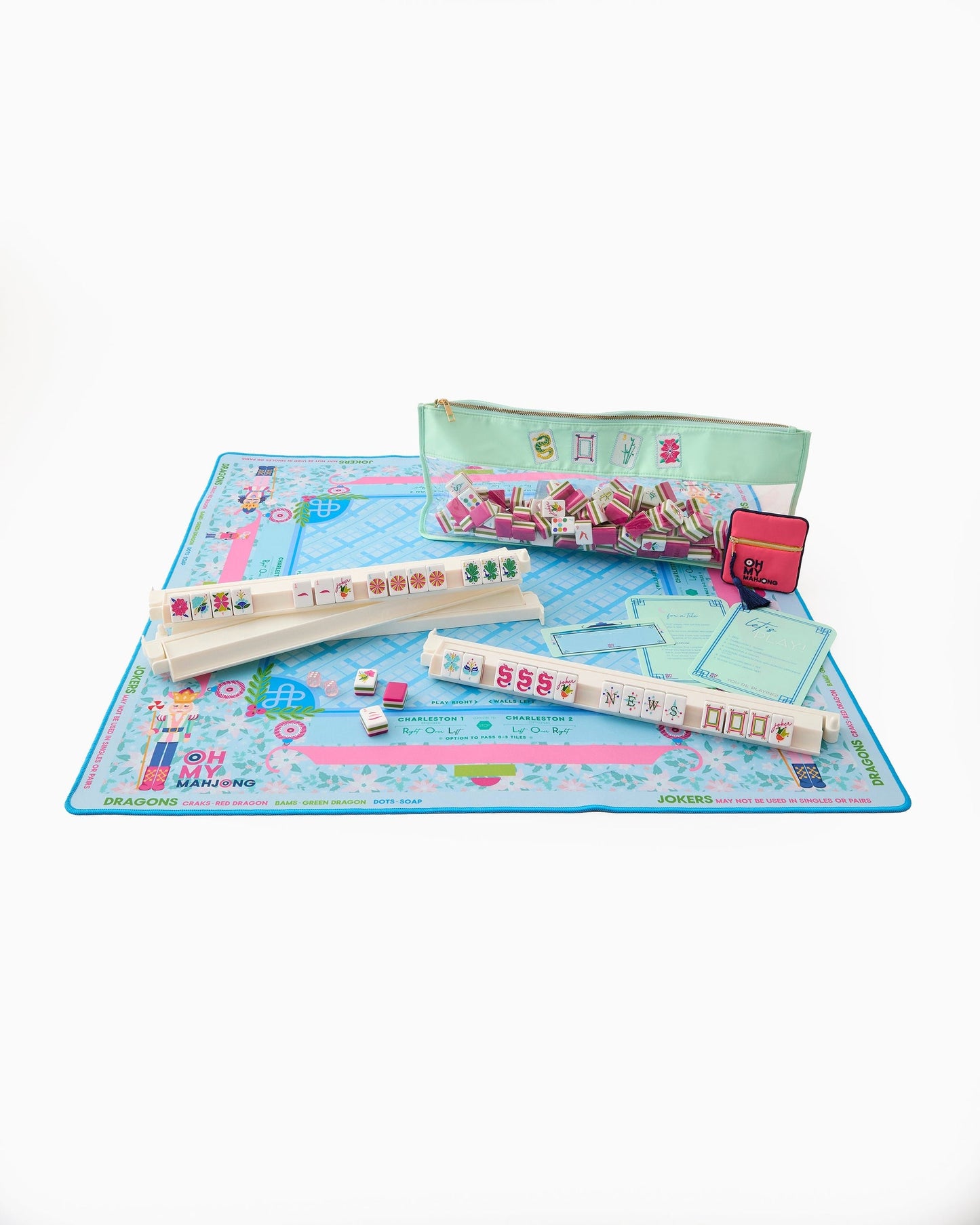 Oh My Mahjong Mahjong Mat-Sugarplum