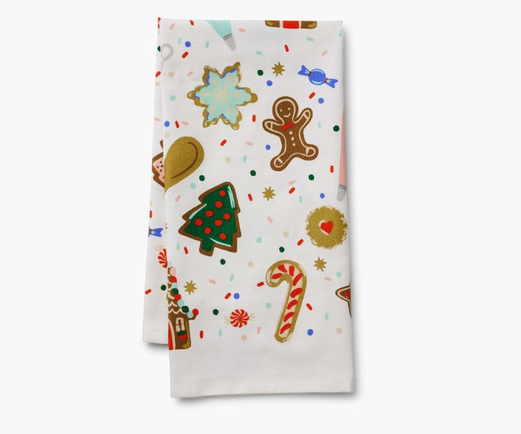 Rifle Paper Co. "Christmas Cookies" Tea Towel
