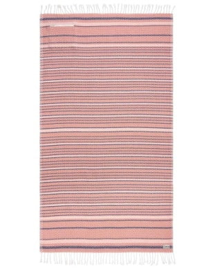 Sand Cloud "Panama Stripe" Beach Towel-Dusty Pink