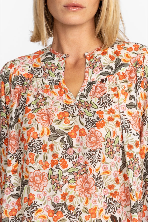 Johnny Was Valencia Circle Yoke Blouse-Multi