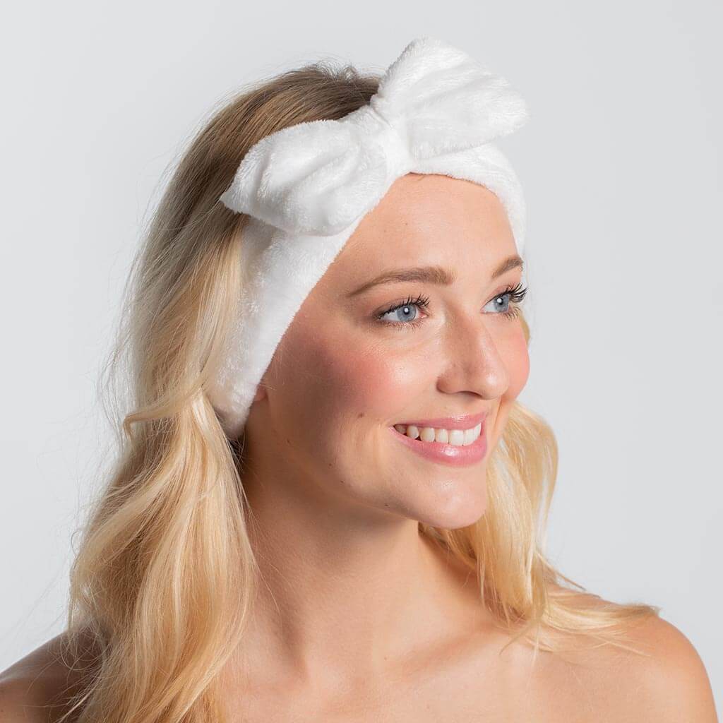 Bella Il Fiore Plush Bow Headband- 6 Colors