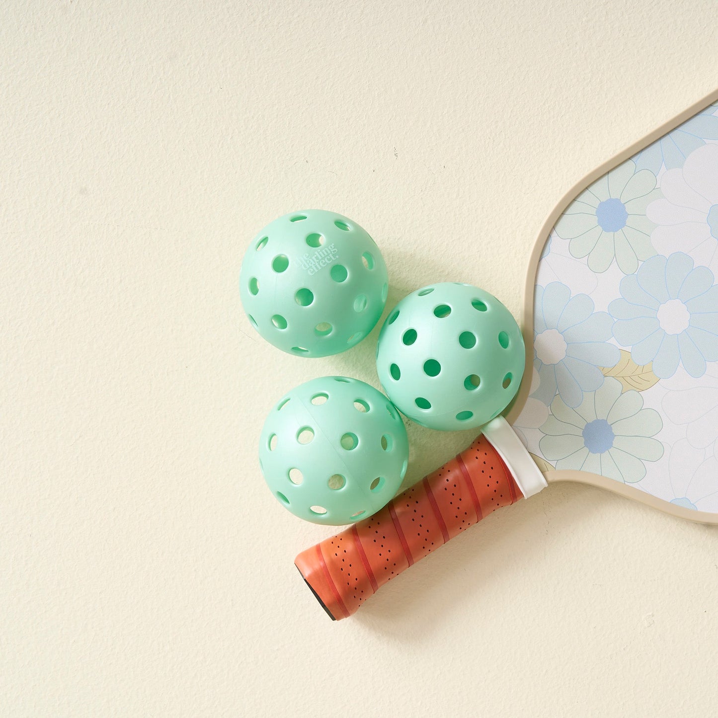 The Darling Effect Pickleball Balls - Set of 3-Aqua