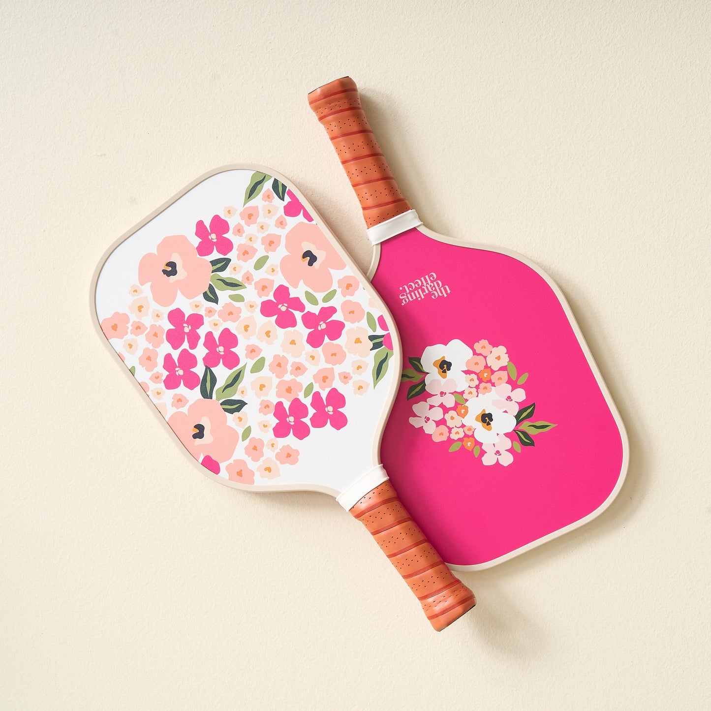 The Darling Effect Pickleball Paddle- Lively Flora Pink