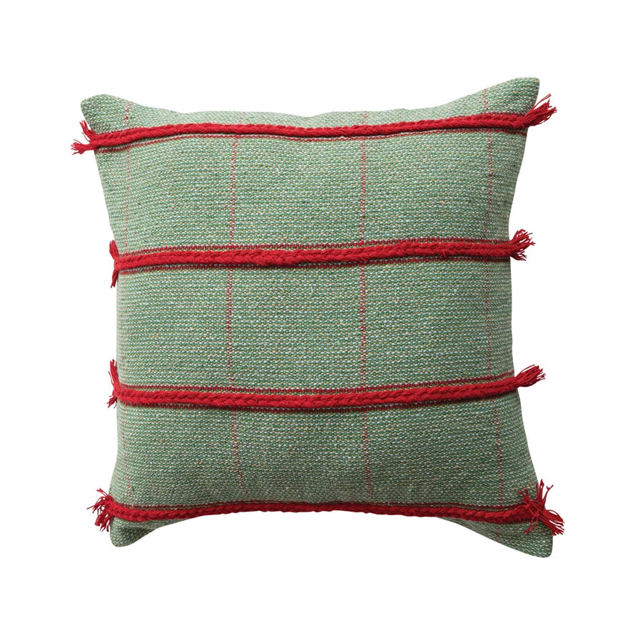 20" Square Pillow -Green