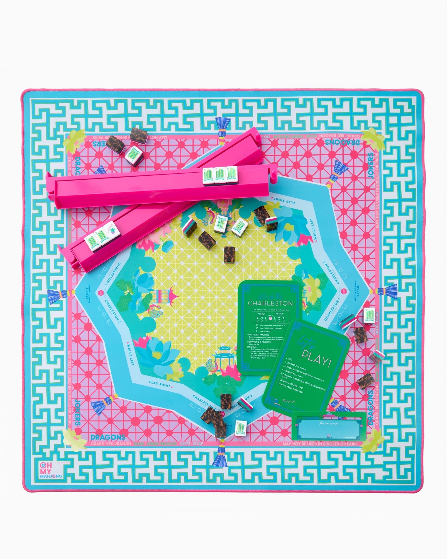 Oh My Mahjong Mahjong Mat-Zen Glow