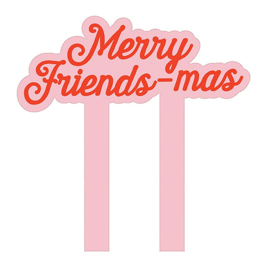 Slant Collection "Merry Friends-mas" Cake Topper