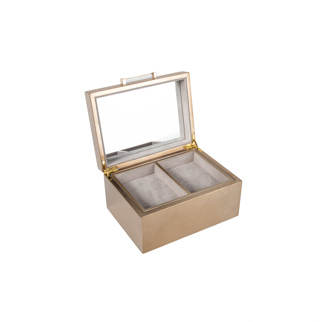 Athena Jewelry Box-Gold