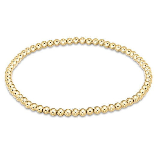 Enewton "Classic" Gold 3mm Bead Bracelet