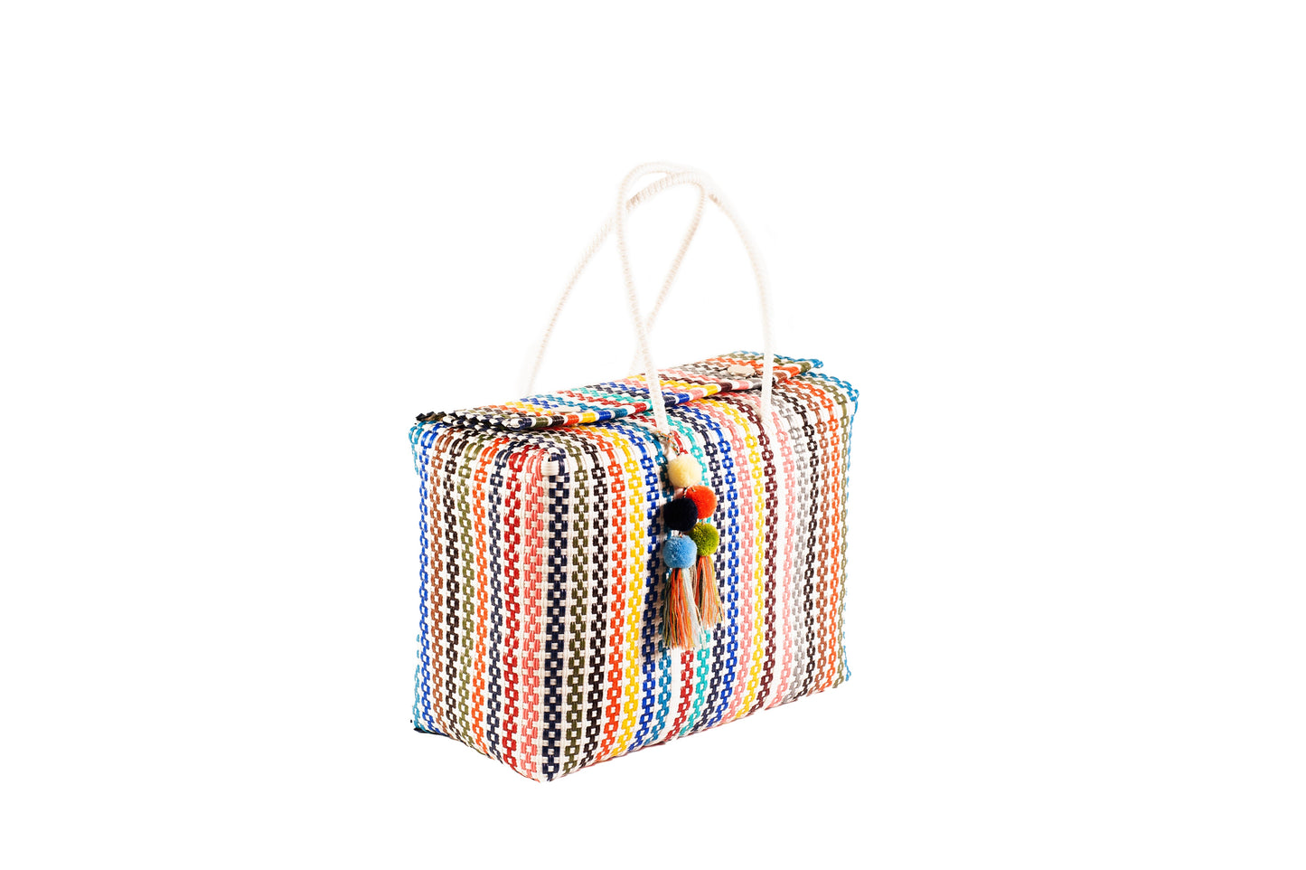Un Pueblo Bombon Tote- Colorina White