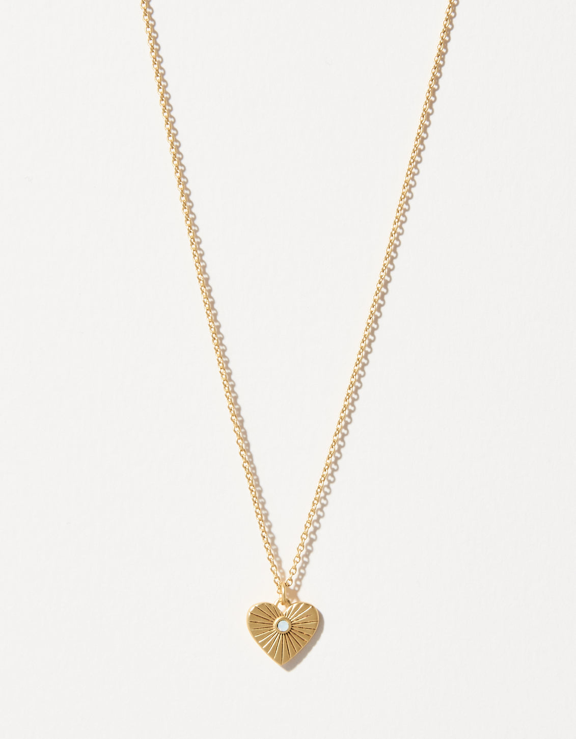 Spartina 449 Sea La Vie Necklace-Heart of Gold/Heart