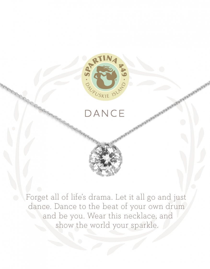 Spartina 449 Sea La Vie Necklace- Dance/Gem-Silver