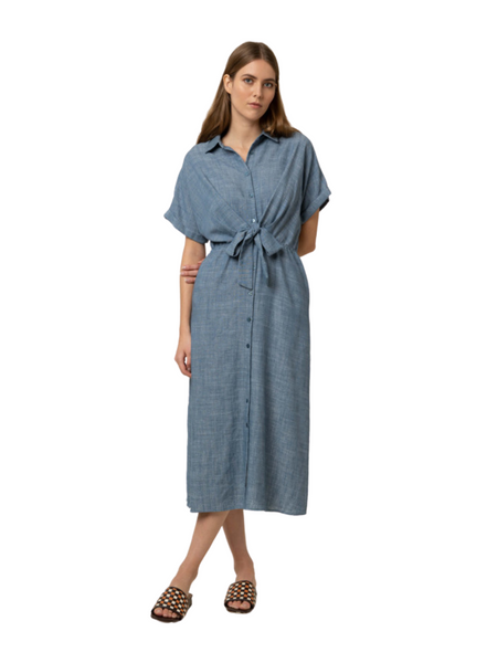 FRNCH "Alienor" Dress- Bleu Azur
