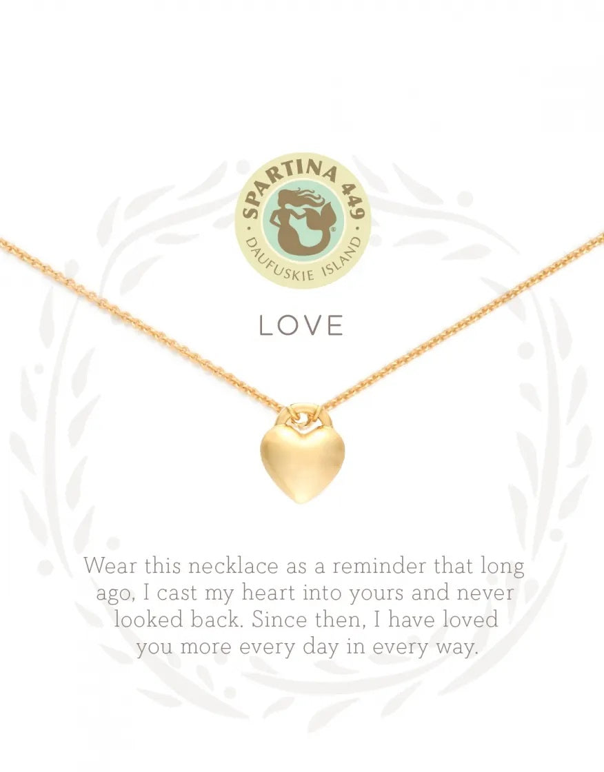 Spartina 449 Sea La Vie Necklace Love/Heart