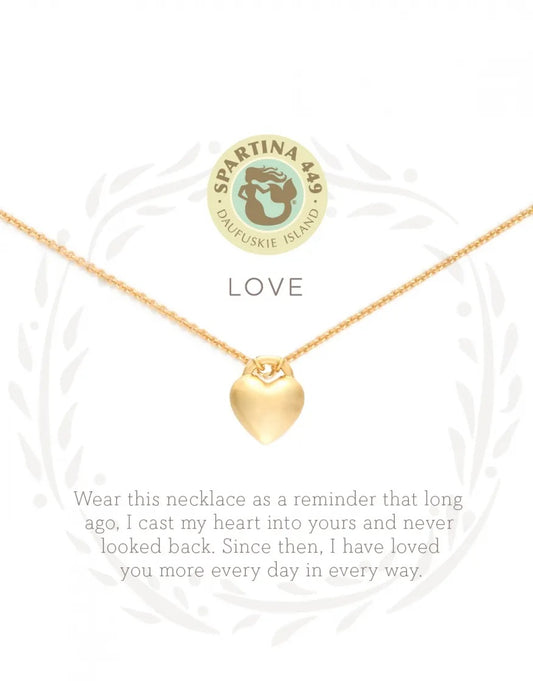 Spartina 449 Sea La Vie Necklace Love/Heart