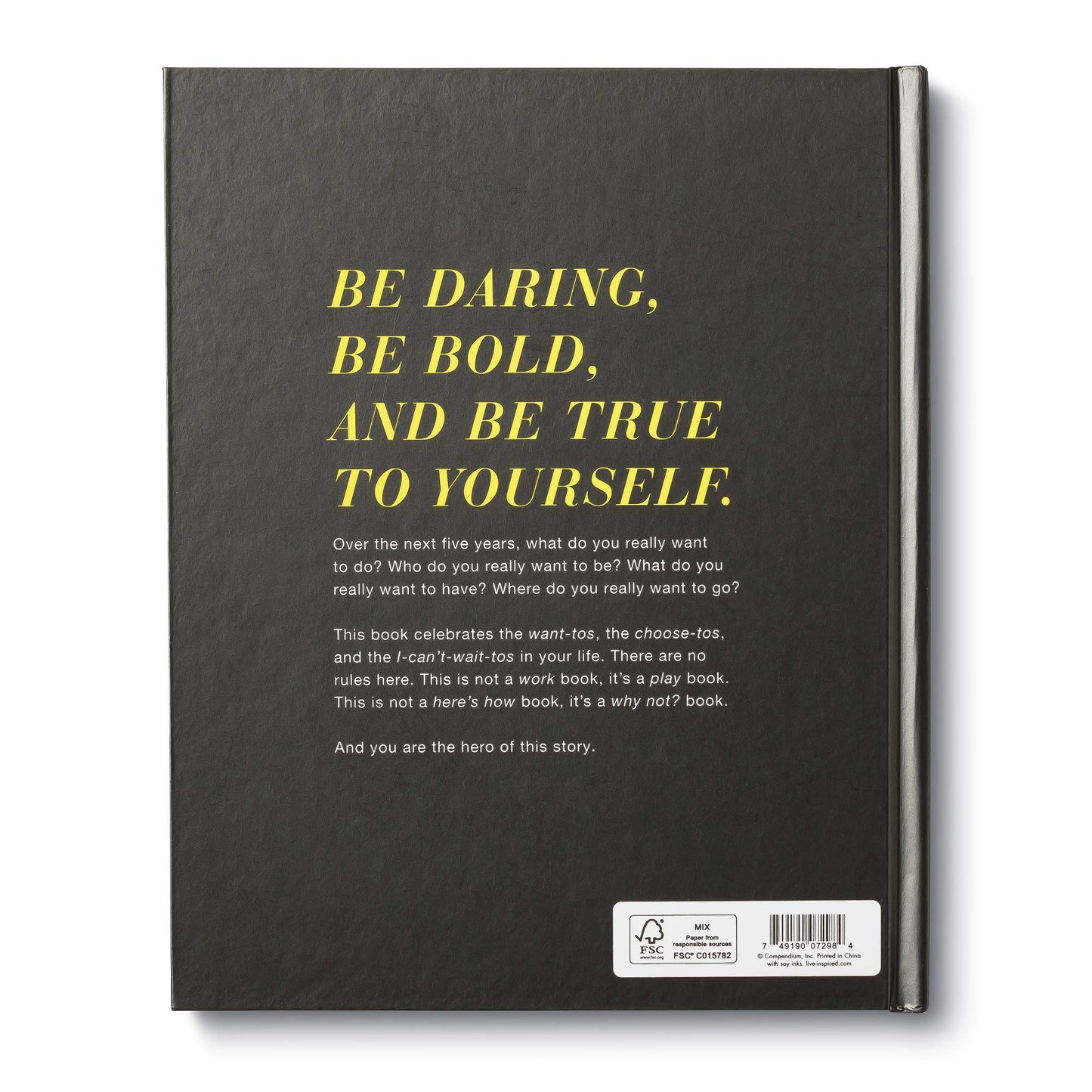 5: "Where will you be five years from today" Book