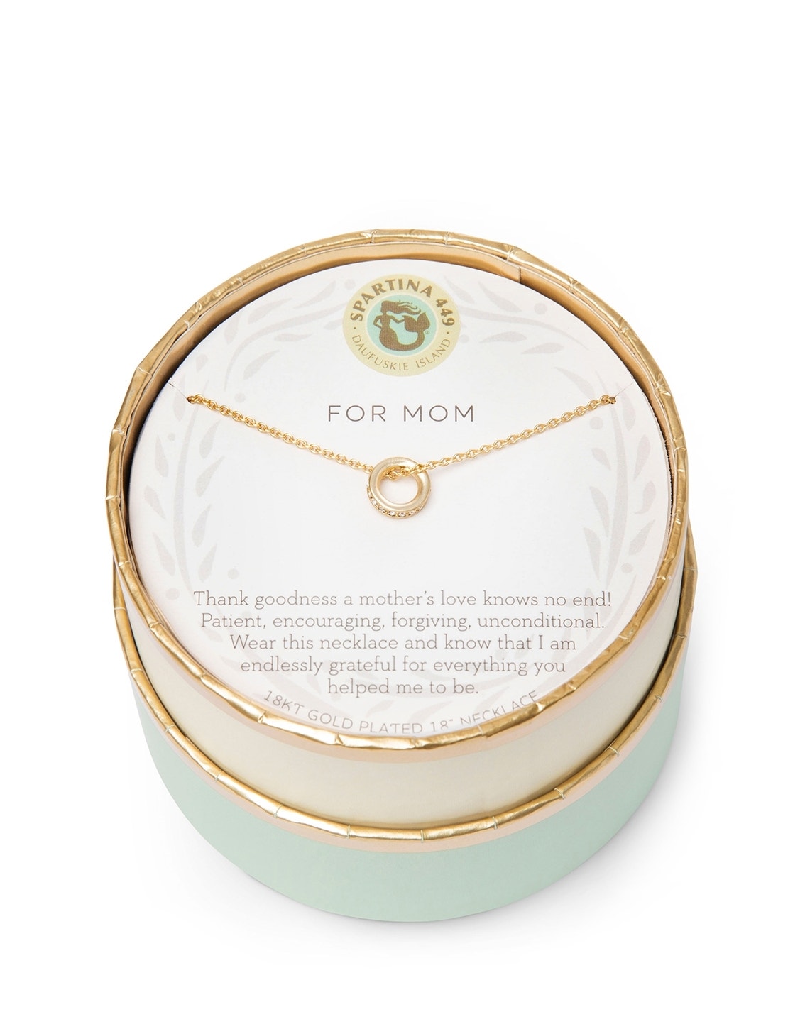 Spartina 449 Sea La Vie Necklace-Mom/Ring
