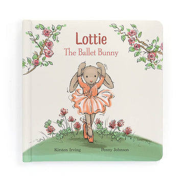 Jellycat "Lottie the Ballet Bunny” Book